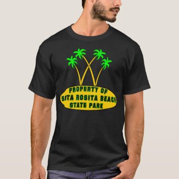 Santa Rosita Beach State Park T-shirt by Megatudes at Zazzle
