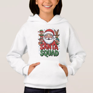 Santa’s Bad Influence (Funny Santa Squad) Hoodie