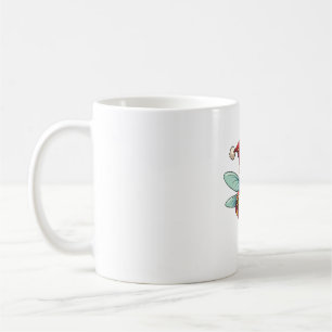 Santa’s Dragonfly Helper Coffee Mug