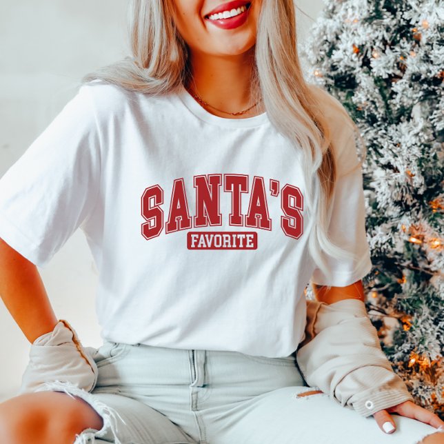 Santa’s Favorite Christmas  T-Shirt (Creator Uploaded)