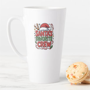 Santa’s Favorite Crew Latte Mug