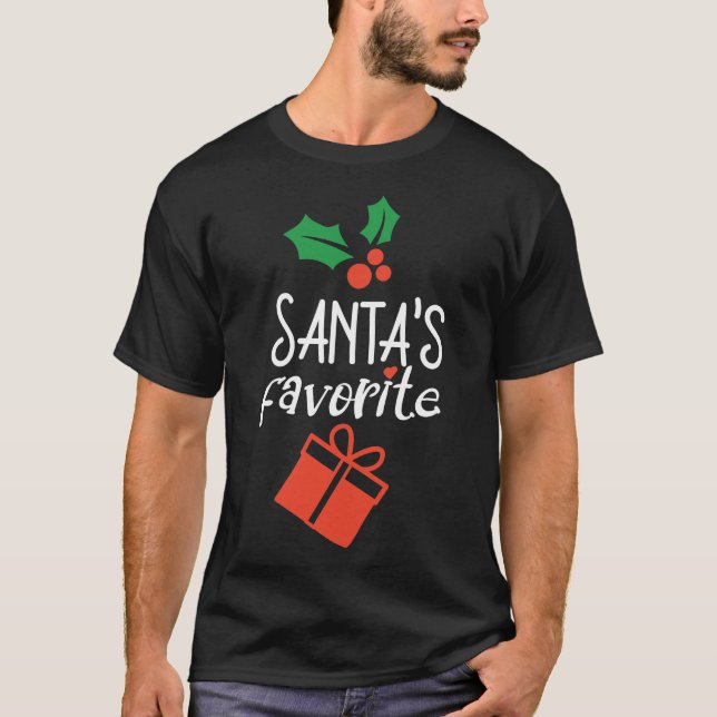 Santa´s favorite gift T-Shirt (Front)