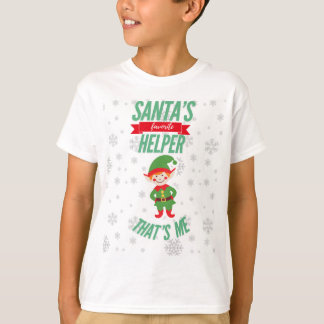 "Santa’s Favorite Helper Tee" T-Shirt