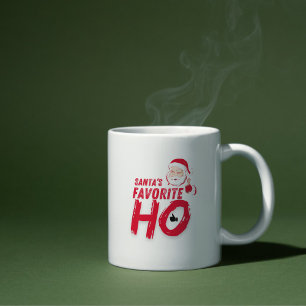 Santa’s Favorite Ho – Playful Holiday Design Coffee Mug