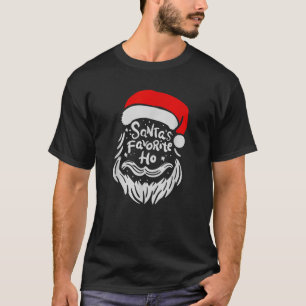 Santa s Favorite Ho T Shirt Funny Christmas Santa 