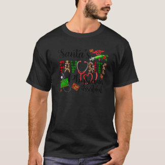 Santa s Favorite Physician Assistant Nurses Pajama T-Shirt