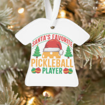 Santa’s Favorite Pickleball Player – Funny