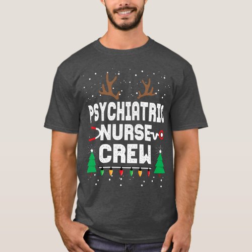 Santa_s Favorite Psychiatric Nurse RN Merry Christ T_Shirt