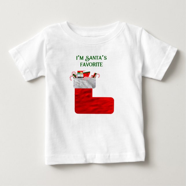 Santa’s Favorite Toddler’s T-Shirt (Front)