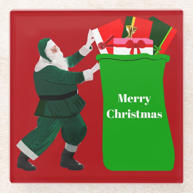 Santa’s Ginormous Sack Coaster (Front)