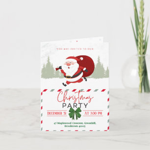 Santa’s Little Cozy Mood  Invitation