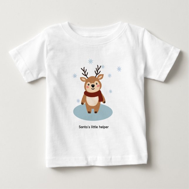 Santa’s Little Helper T-Shirt (Front)