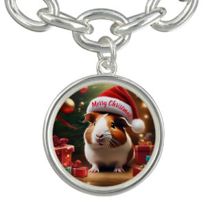 "Santa’s Little Helper: The Christmas Guinea Pig" Bracelet