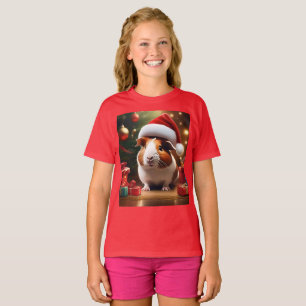"Santa’s Little Helper: The Christmas Guinea Pig" T-Shirt