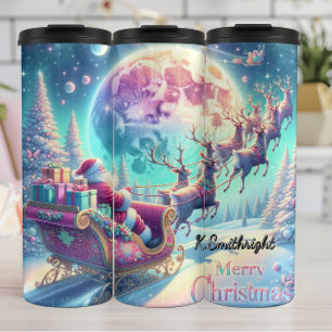 Santa’s Midnight Sleigh Quest Thermal Tumbler