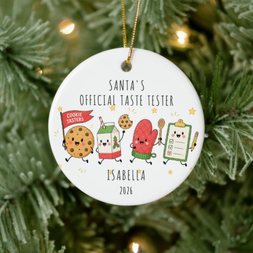 Santa’s Official Taste Tester Ornament