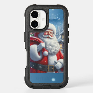 Santa’s Snowy Christmas Eve  iPhone 16 Case
