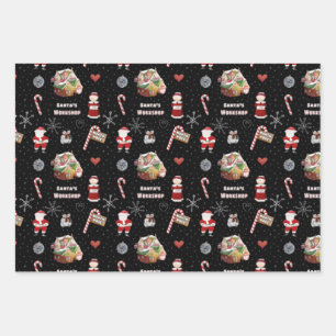Santa’s Workshop Wrapping Paper