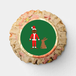 Santa Sasquatch and Jackalope Christmas Reese's Peanut Butter Cups