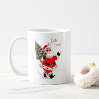 Santa Says Hello Coffee Mug