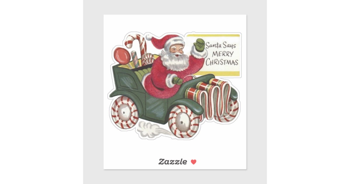 HO HO HO MERRY CHRISTMAS SANTA HAT ENVELOPE SEALS LABELS STICKERS