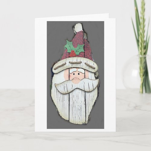 SANTA SAYS MERRY CHRISTMAS VERY SPECIAL FRIEND HOLIDAY CARD