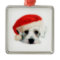 Santa Schnauzer Ornament