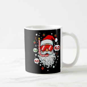 Santa Scuba Diving Equipment Funny Scuba Diver Chr Coffee Mug