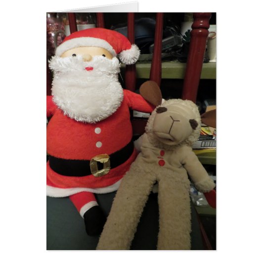 Santa & Sheep (Front)