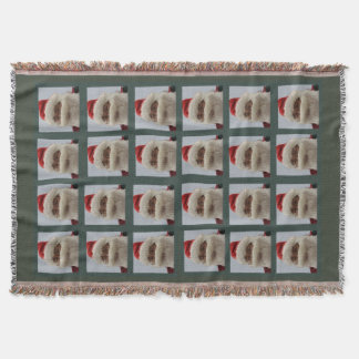 Santa Sherpa Throw Blanket