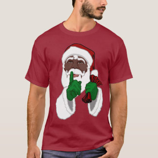 Santa Shirts African American Santa Clause T-shirt