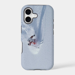 Santa Skiing at Snowbird Ski Resort, Wasatch iPhone 17 Case