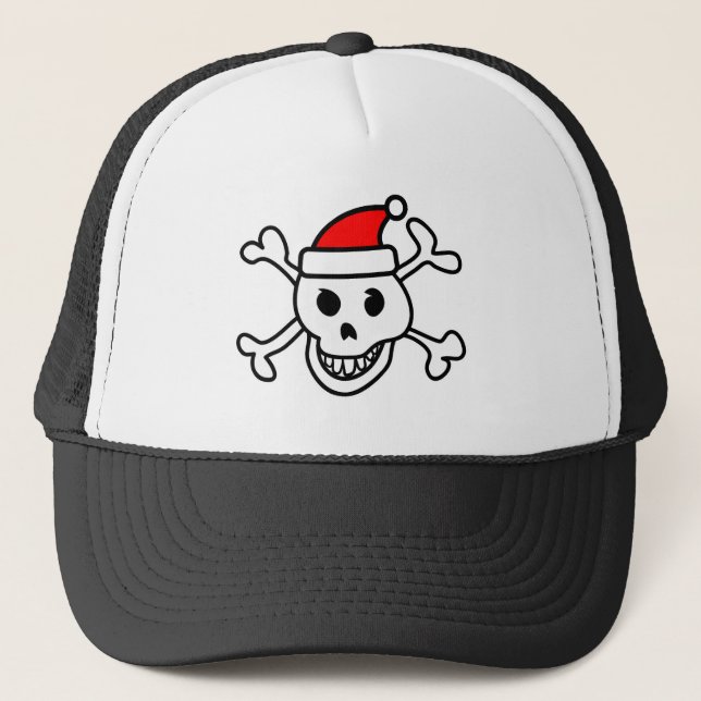 Santa skull hat (Front)