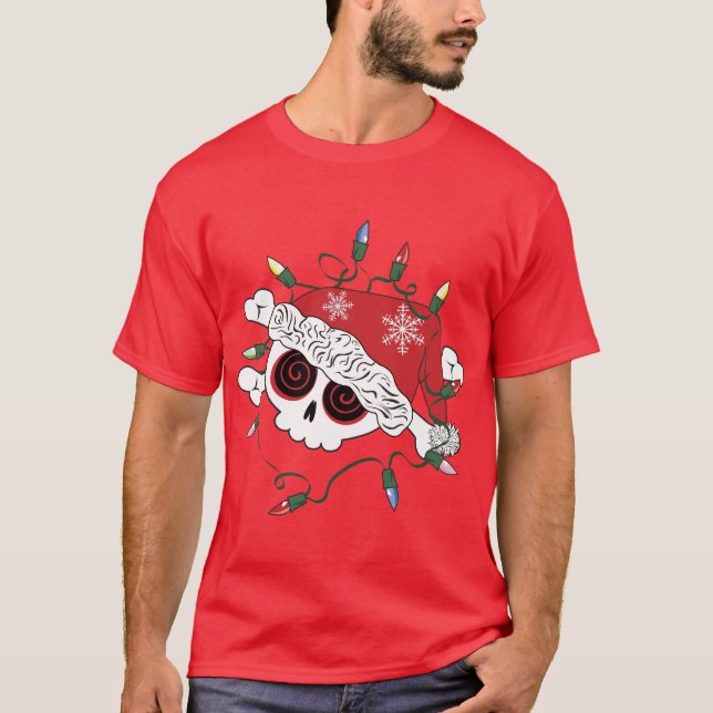 Santa Skull T-Shirt (Front)