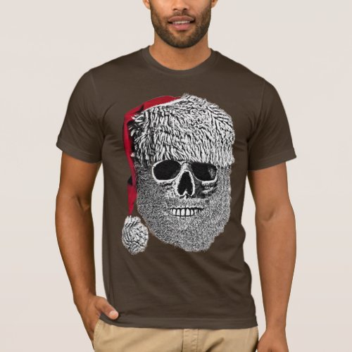 Santa skull T_Shirt