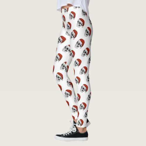 Santa Skulls Leggings