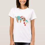 Santa Sloth T-Shirt