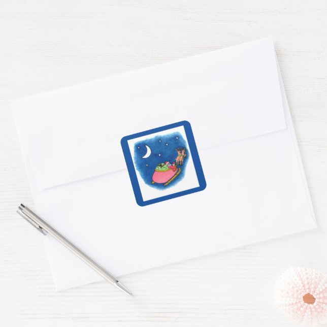 Santa Small Sticker (Envelope)