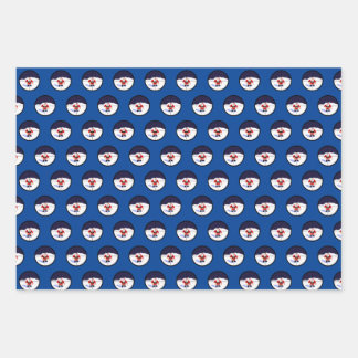 Santa Sniper Wrapping Paper Sheets