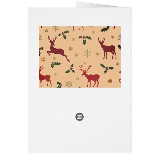 Santa & Snowman Winter Scene – Festive Holiday (Back)