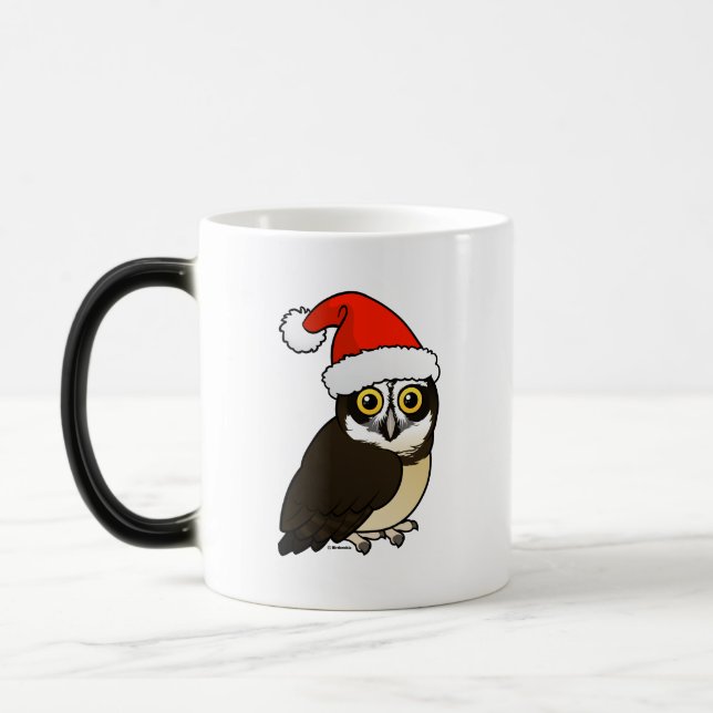 Santa Spectacled Owl Color Morph Mug (Left)