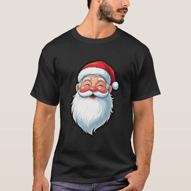"Santa Squad: Festive Christmas Design" T-Shirt (Front)