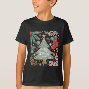 Santa Squad Merry Christmas Xmas Family Pajamas Ho T-Shirt