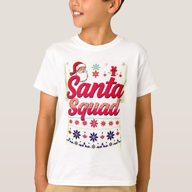 Santa Squad T-Shirt (Front)