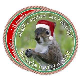 Santa Squirrel is Jolly • Holiday Party