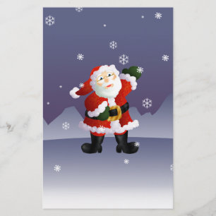 Santa Stationery