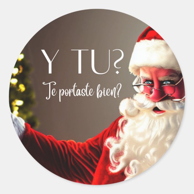 santa Sticker (Front)