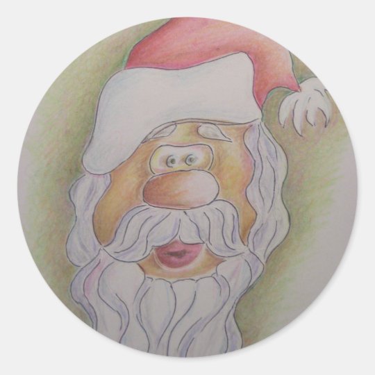 Santa Sticker
