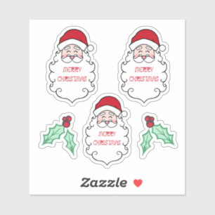 Santa Stickers
