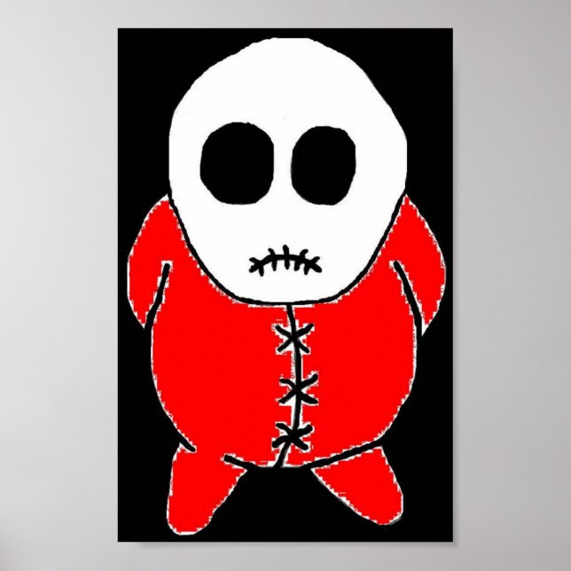 Santa stitch poster (Front)